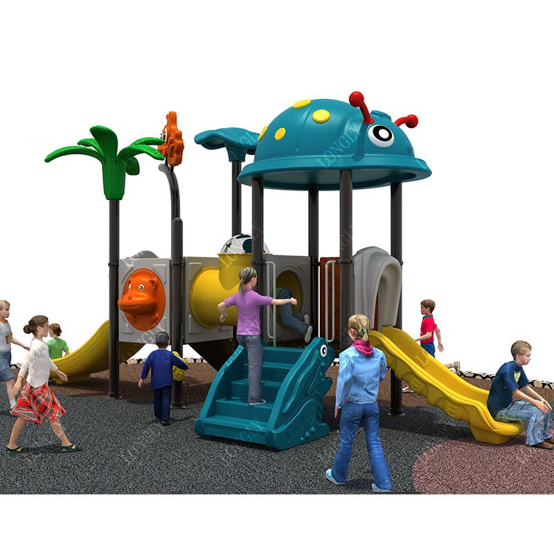 Kids Outdoor Park - 공장가 어린이 슬라이드 놀이공원 장비 야외