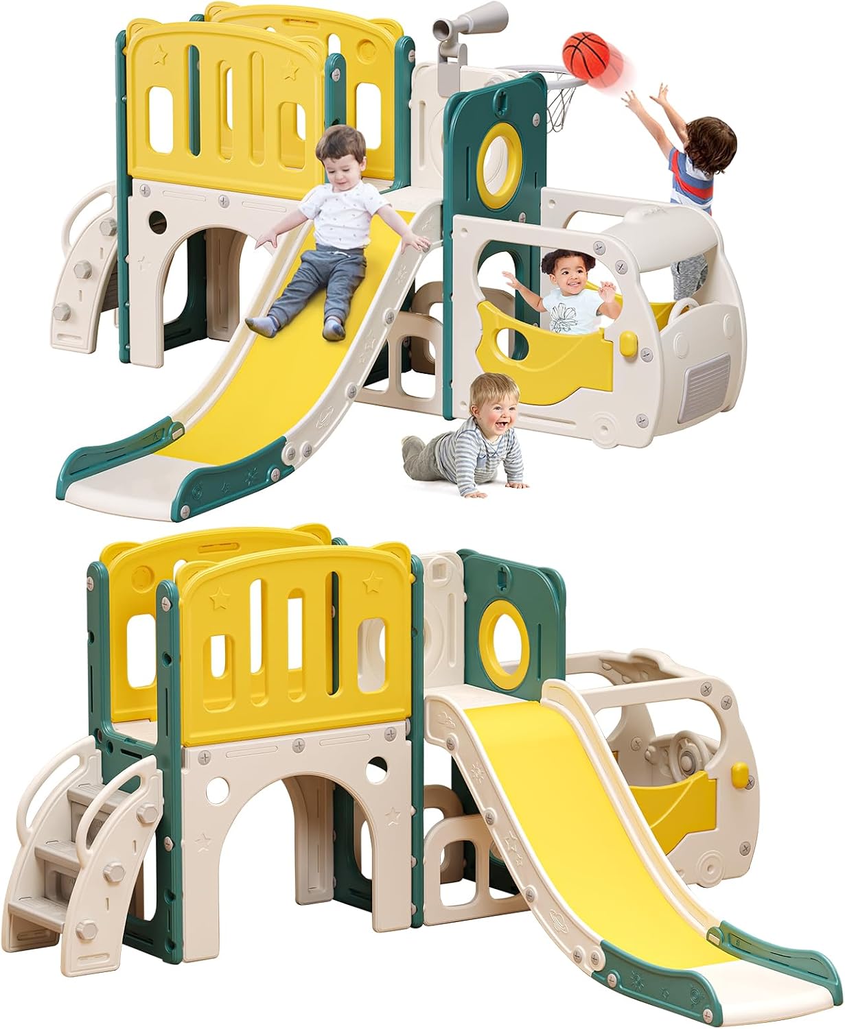 Kids Outdoor Climber - 유아용 슬라이드, 아기용 슬라이드 놀이 세트,