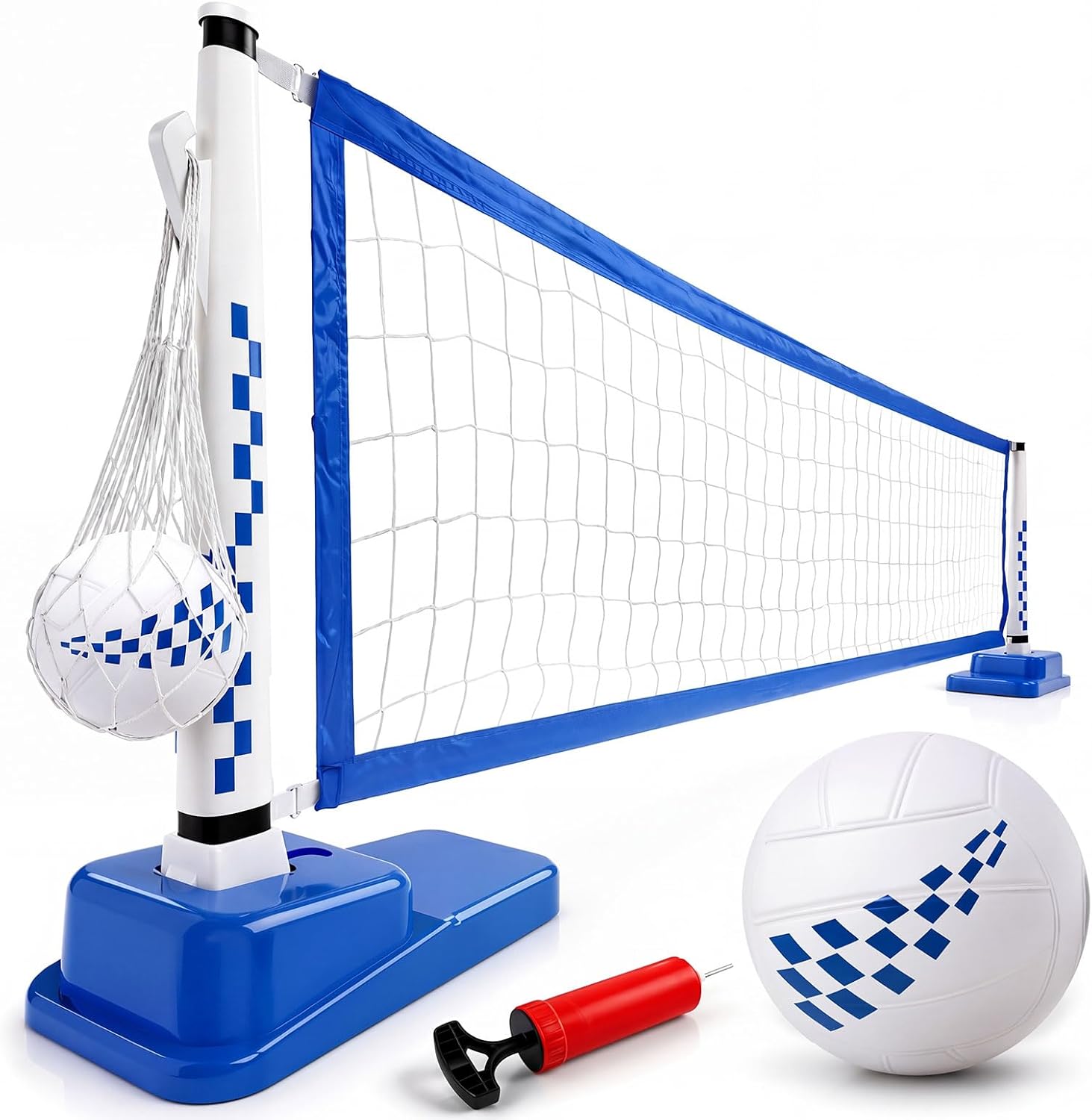 Kids Outdoor Volleyball Net - 조립식 수중 배구 네트 시스템 (지상