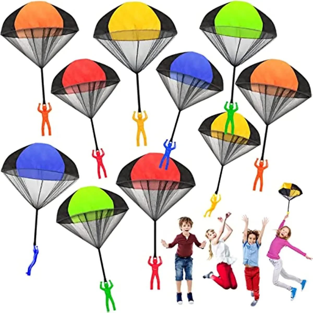 Kids Unique Outdoor Toys - 아이들을위한 낙하산 장난감 엉키지 않는 야외