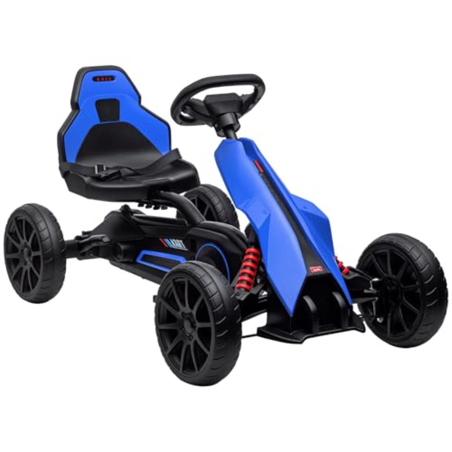 Go Kart Pedal Kids - 어린이용 페달 고카트, 조절 가능한 시트가
