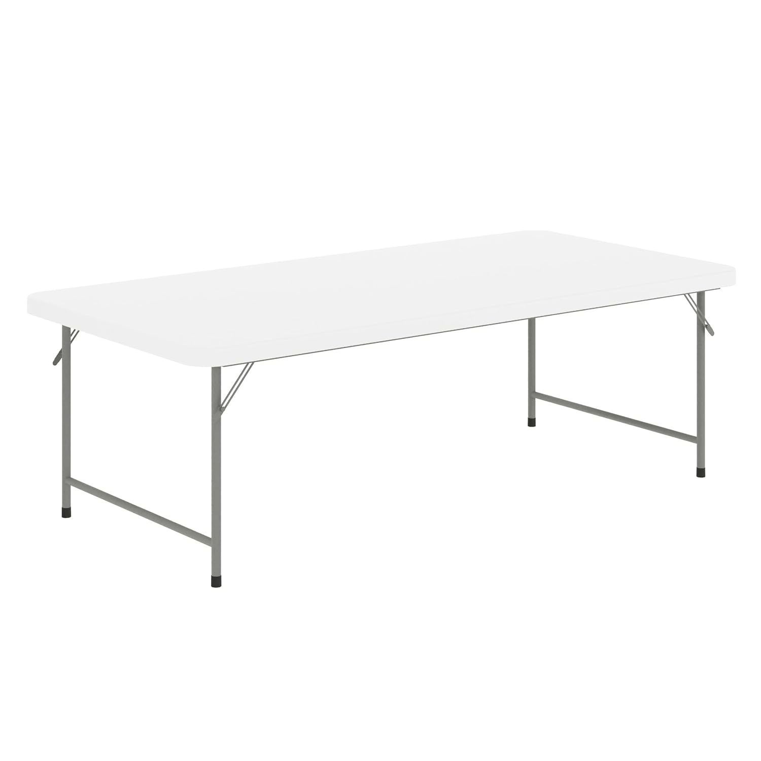 Kids Outdoor Folding Table - 어린이용 4.93피트 플라스틱 접이식 테이블, 화강암