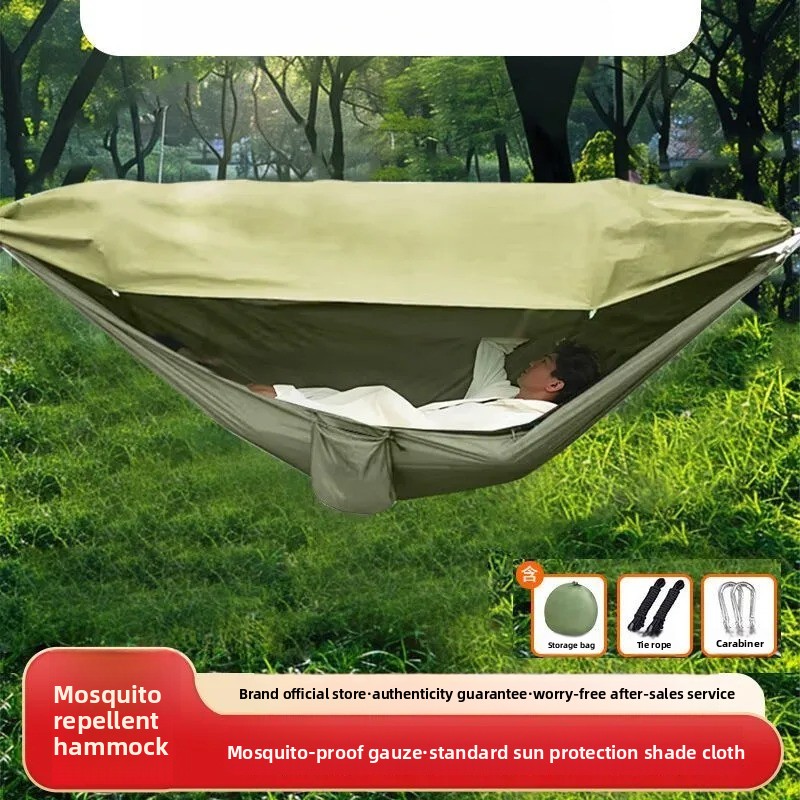 Kids Outdoor Hammock - 모기장이 있는 메쉬 해먹, 성인 및