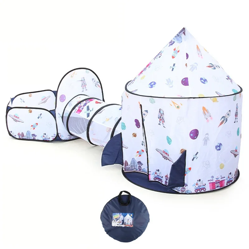 Kids Outdoor Yurt - 3in1 어린이 볼풀 놀이 텐트, 터널