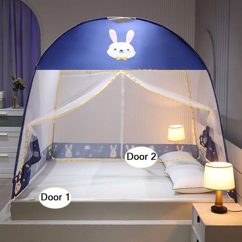 Kids Outdoor Yurt - 침대용 팝업 모기장, 즉시 접이식 캐노피