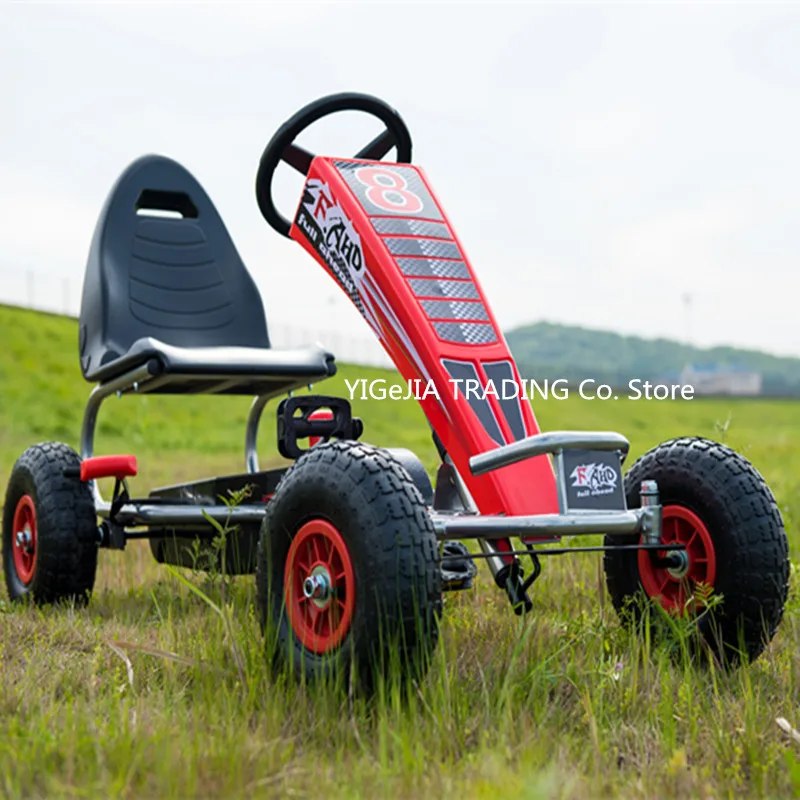 4륜 어린이용 고카트, 고무 바퀴가 달린 페달식 고카트 - Go Kart Pedal Kids 리뷰 및 가격