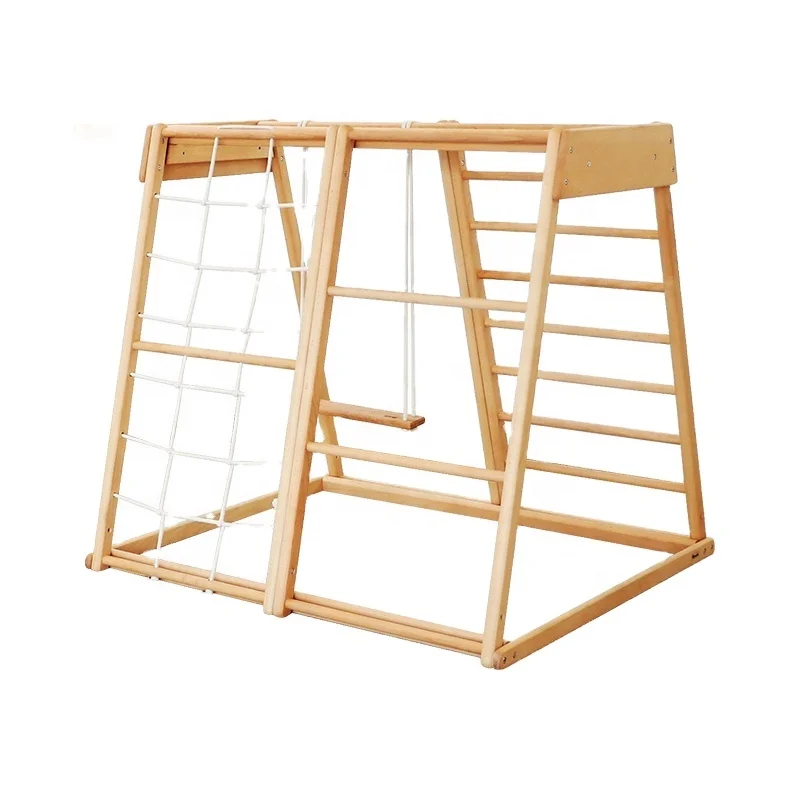 어린이 야외 로프 사다리 어린이용 나무 장난감 실내 나 - Kids Outdoor Wooden Climbing Frame 리뷰 및 가격