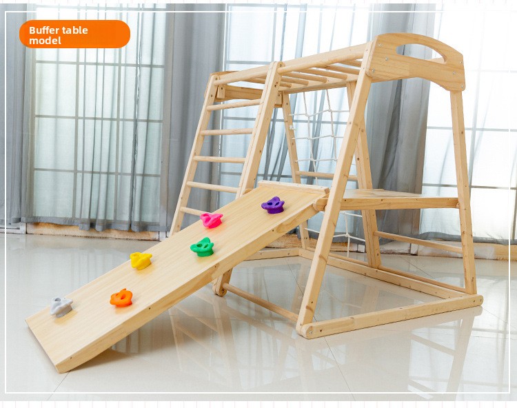 정글짐 어린이 야외 실내 원목 미끄럼틀 아기 그네 링  - Kids Outdoor Wooden Climbing Frame 리뷰 및 가격