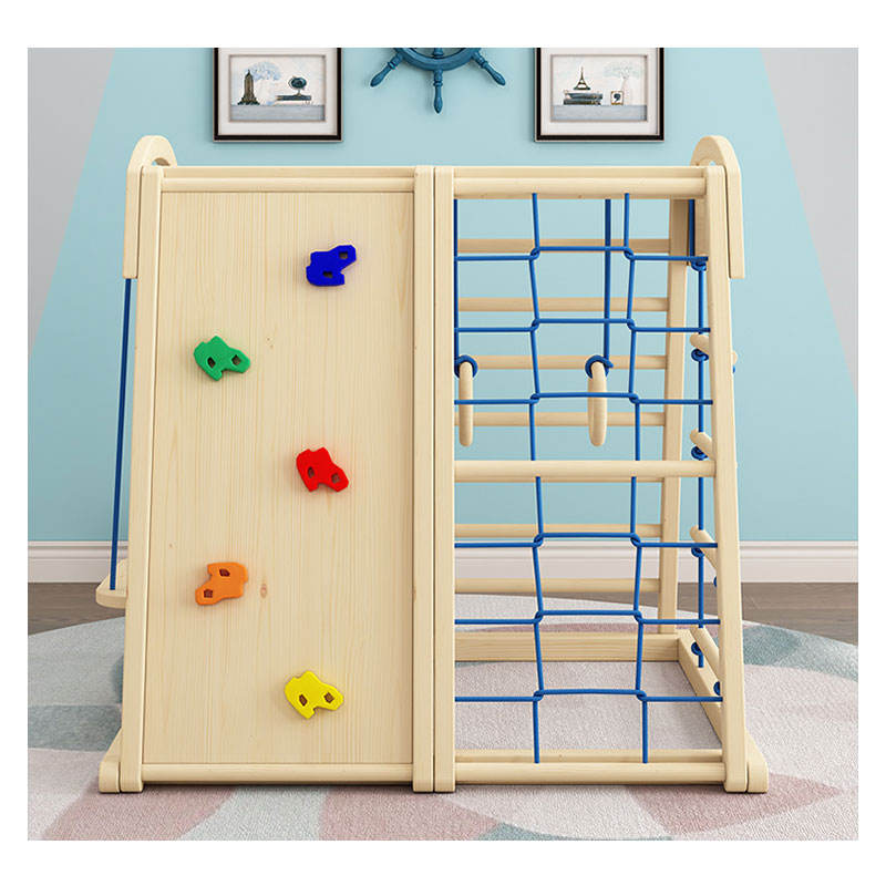 실내외 목재 어린이용 몬테소리 클라이밍짐 프레임 슬라이 - Kids Outdoor Wooden Climbing Frame 리뷰 및 가격
