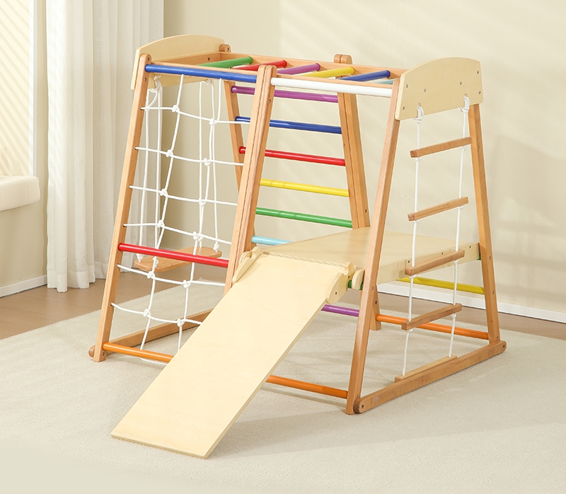 어린이 실내외 몬테소리 클라이밍 짐 7 in 1 어린이 - Kids Outdoor Wooden Climbing Frame 리뷰 및 가격