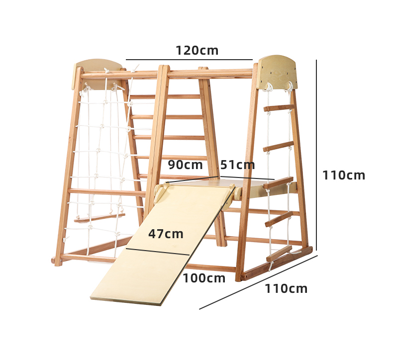 어린이 실내외 몬테소리 클라이밍 짐 7 in 1 어린이 - Kids Outdoor Wooden Climbing Frame 리뷰 및 가격