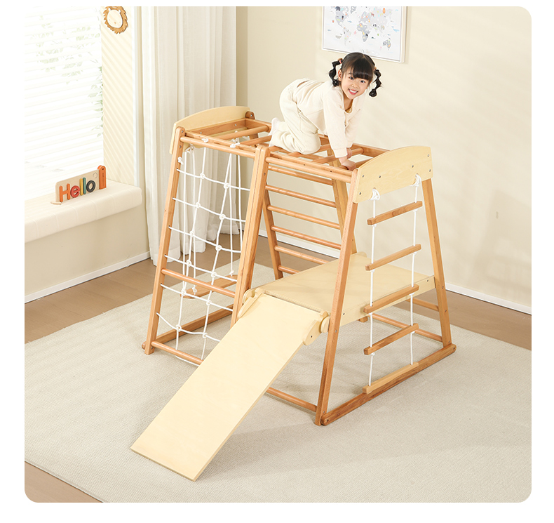 어린이 실내외 몬테소리 클라이밍 짐 7 in 1 어린이 - Kids Outdoor Wooden Climbing Frame 리뷰 및 가격