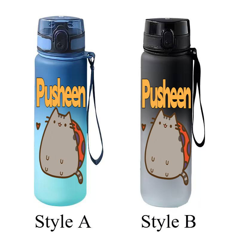 650ML 푸쉬인 고양이 물병 플립 뚜껑 휴대용 누수  - Kids Outdoor Kitchen 리뷰 및 가격