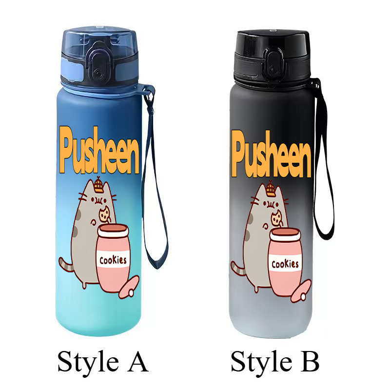 650ML 푸쉬인 고양이 물병 플립 뚜껑 휴대용 누수  - Kids Outdoor Kitchen 리뷰 및 가격