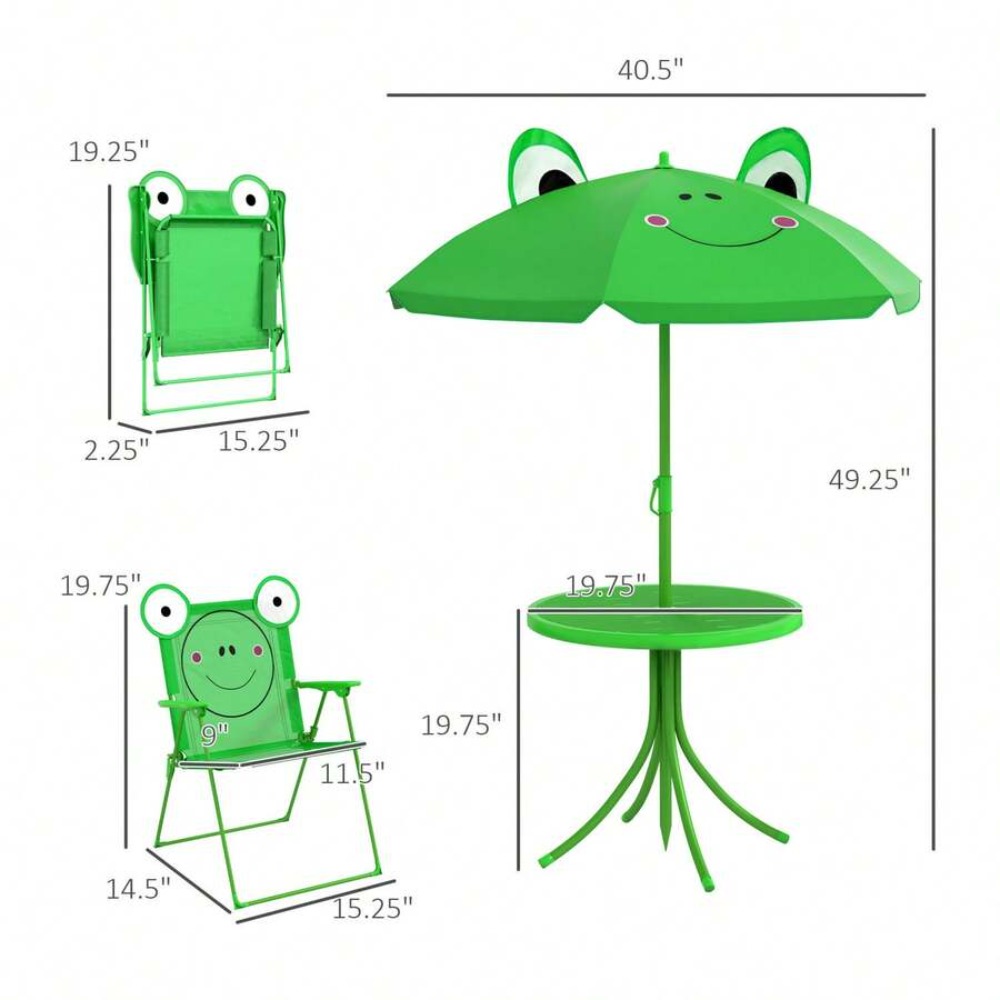 어린이용 테이블 및 의자 세트, 유아용 접이식 피크닉  - Kids Outdoor Folding Table 리뷰 및 가격