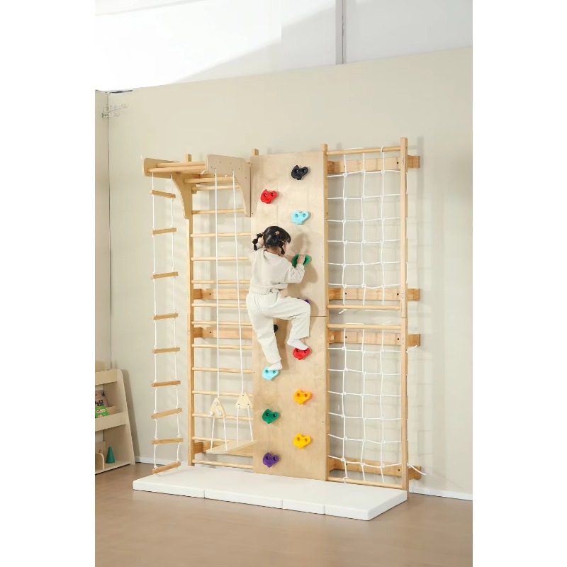 실내 몽키바 어린이용 나무 클라이밍 프레임 야외 원목  - Kids Outdoor Wooden Climbing Frame 리뷰 및 가격