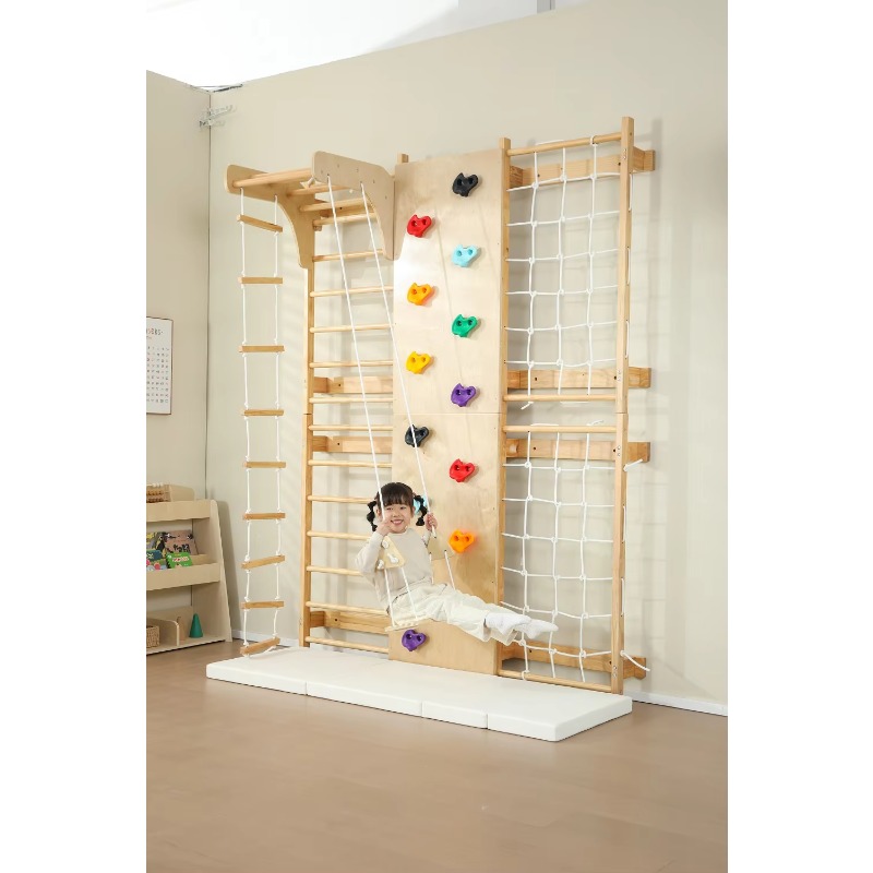 실내 몽키바 어린이용 나무 클라이밍 프레임 야외 원목  - Kids Outdoor Wooden Climbing Frame 리뷰 및 가격