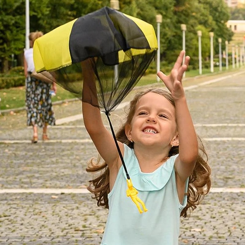 아이들을위한 낙하산 장난감 엉키지 않는 야외 비행 낙하 - Kids Unique Outdoor Toys 리뷰 및 가격