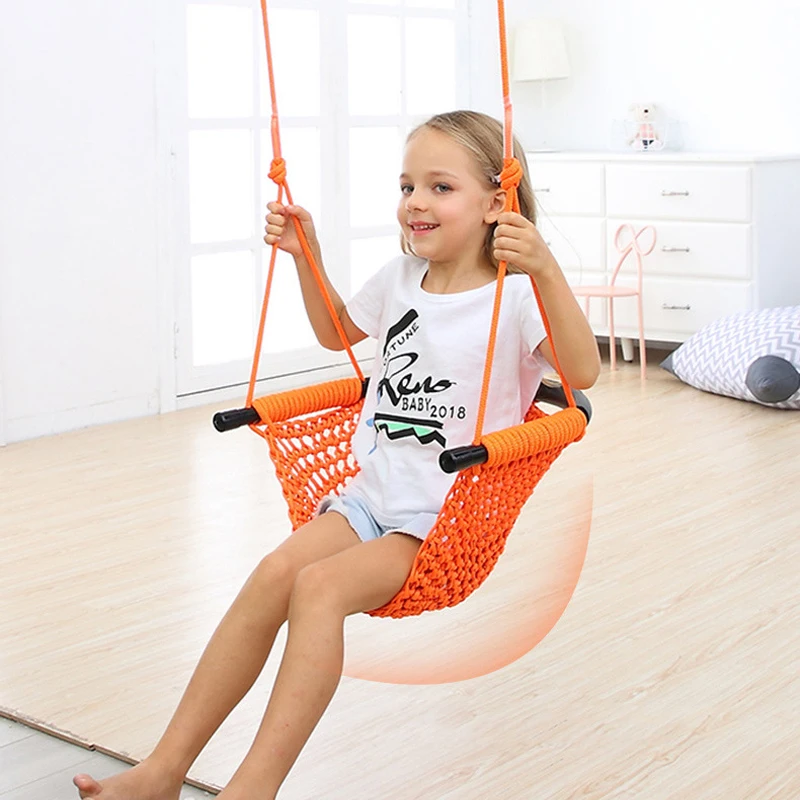 어린이 해먹 그네 손으로 짠 놀이터 실내 장난감 마당  - Kids Outdoor Hammock 리뷰 및 가격