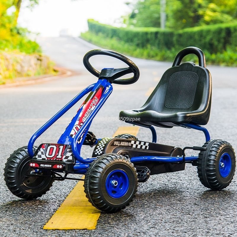 4륜 어린이용 페달 구동 고카트, 고무 바퀴, 10인치 - Go Kart Pedal Kids 리뷰 및 가격