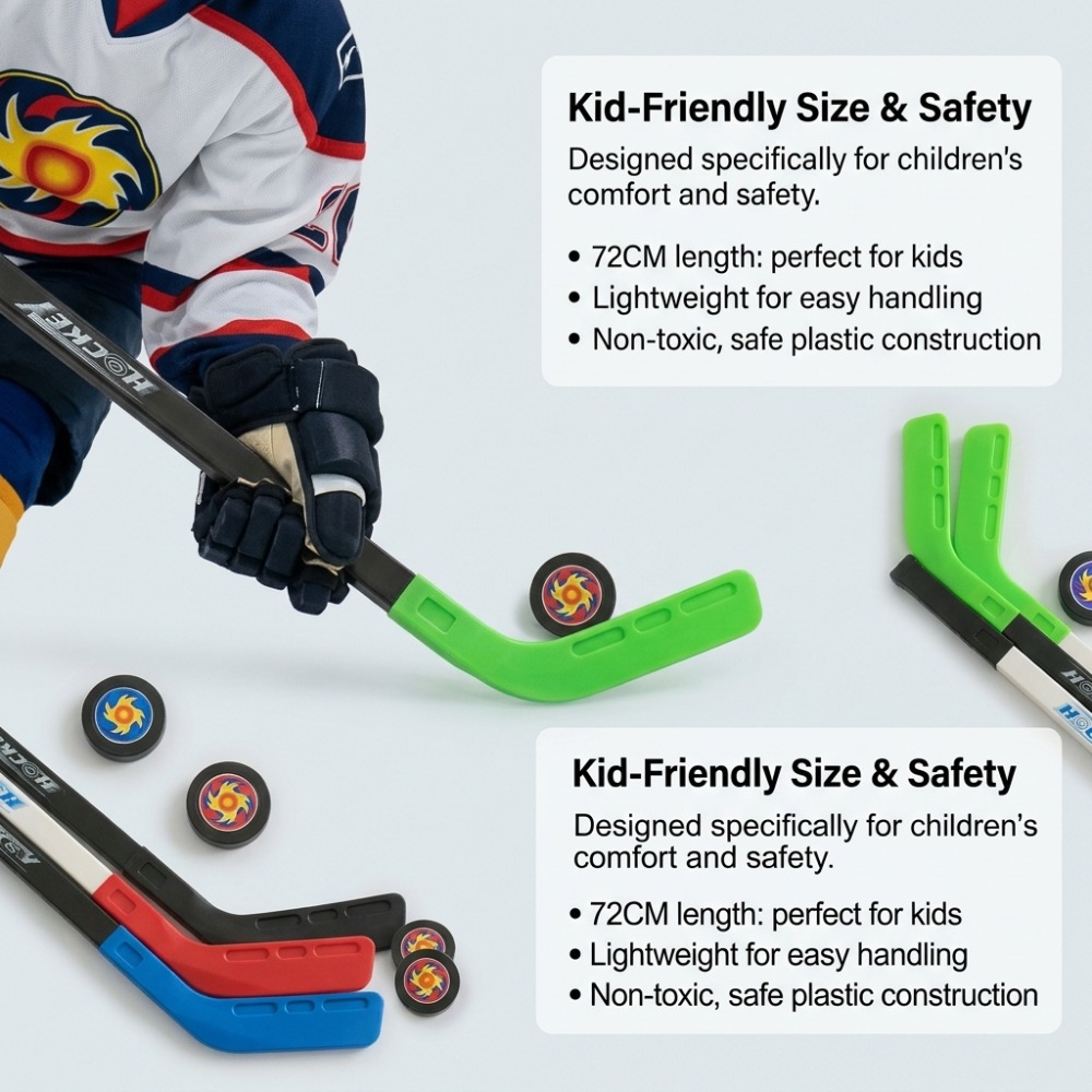 어린이용 플라스틱 장난감 하키 스틱 72CM 아이스하키 - Kids Outdoor Hockey Set 리뷰 및 가격