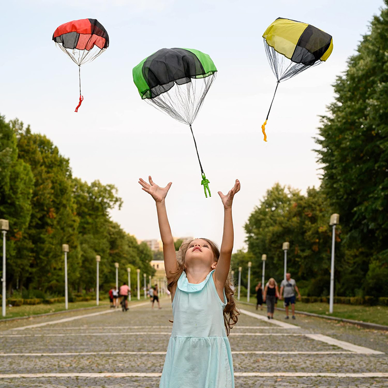 아이들을위한 낙하산 장난감 엉키지 않는 야외 비행 낙하 - Kids Unique Outdoor Toys 리뷰 및 가격