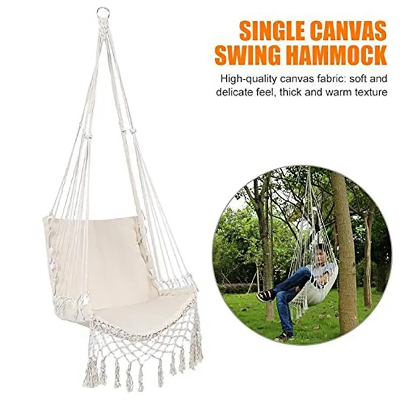 야외 실내 해먹 스윙 안전 해먹 의자 로프 행잉 체어  - Kids Outdoor Hammock 리뷰 및 가격