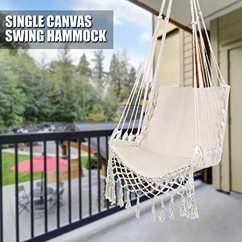 야외 실내 해먹 스윙 안전 해먹 의자 로프 행잉 체어  - Kids Outdoor Hammock 리뷰 및 가격