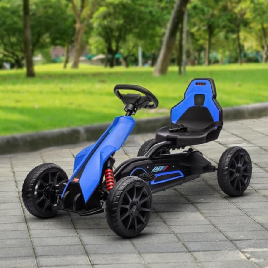 어린이용 페달 고카트, 조절 가능한 시트가 있는 야외용 - Go Kart Pedal Kids 리뷰 및 가격
