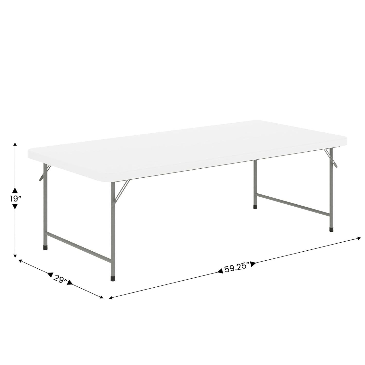 어린이용 4.93피트 플라스틱 접이식 테이블, 화강암  - Kids Outdoor Folding Table 리뷰 및 가격