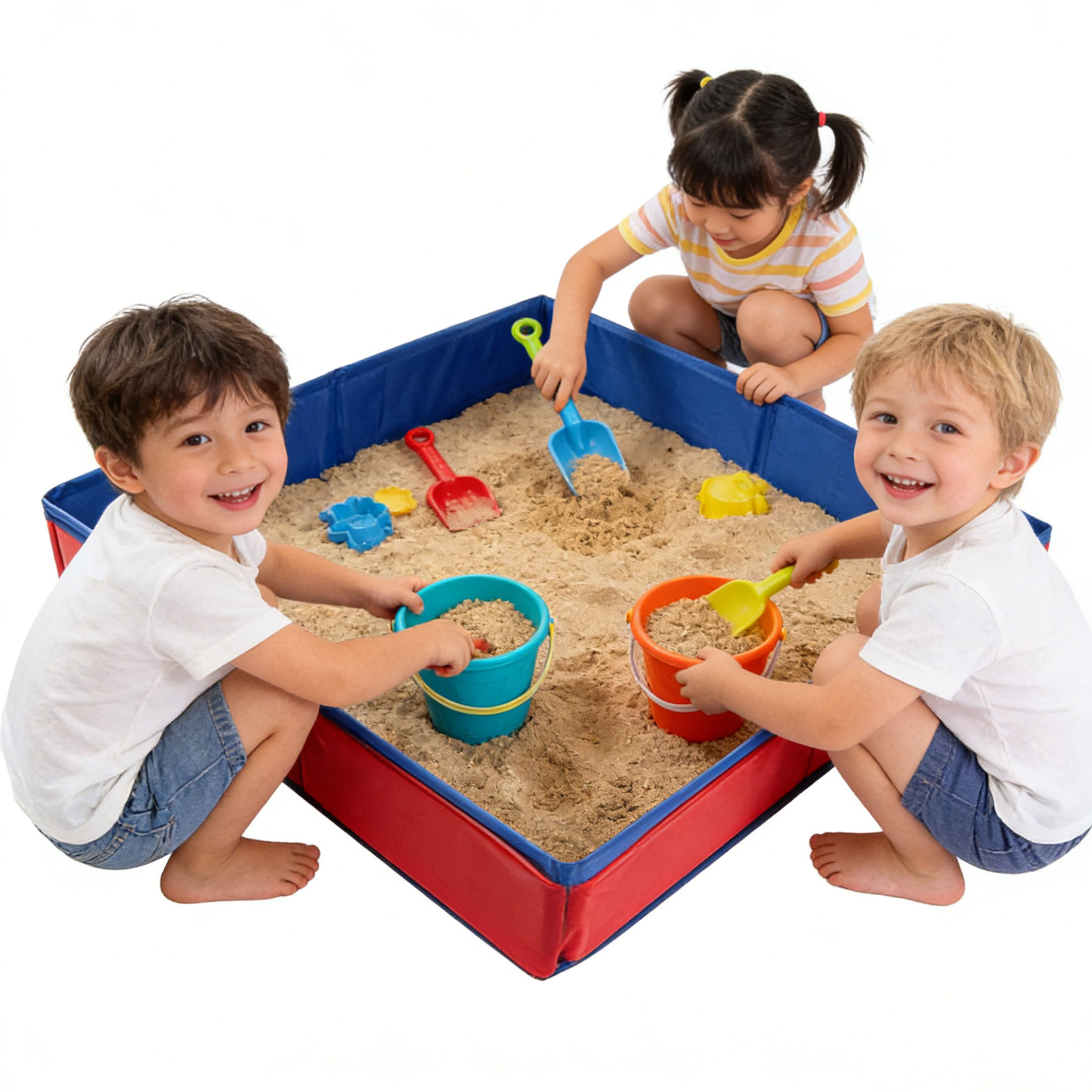 어린이용 모래놀이 테이블, 남아 여아 여름 해변 모래상 - Kids Outdoor Sensory Table 리뷰 및 가격