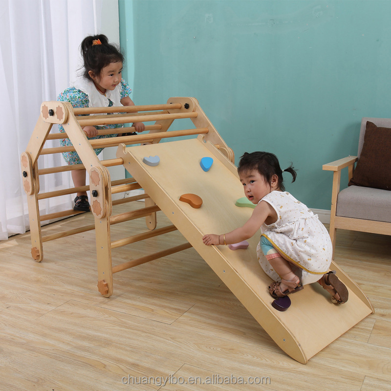 정글짐 어린이 야외용 어린이 등반 놀이기구 몬테소리 유 - Kids Outdoor Wooden Climbing Frame 리뷰 및 가격