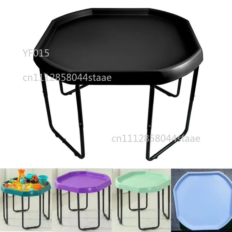 높이 조절 가능한 플라스틱 팔각형 활동 트레이 테이블, - Kids Outdoor Sensory Table 리뷰 및 가격