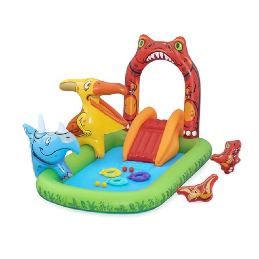 어린이용 야외 물놀이 센터, PVC 소재, 청록색, 풍 - Kids Outdoor Water Slide 리뷰 및 가격